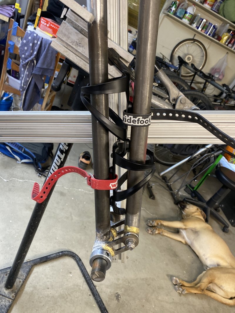 Bottle cage location testing