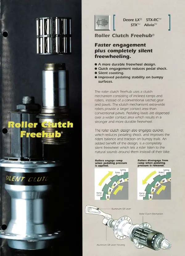 1997 Shimano catalog scan from Retrobike