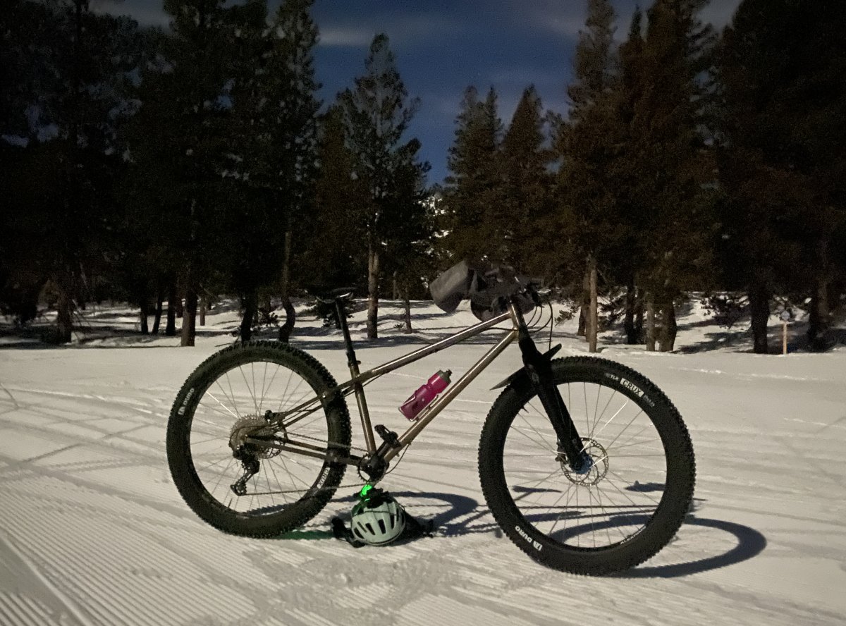 Crux on trail